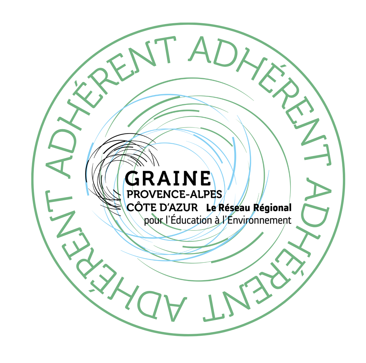 Badge écusson Adhérent GRAINE